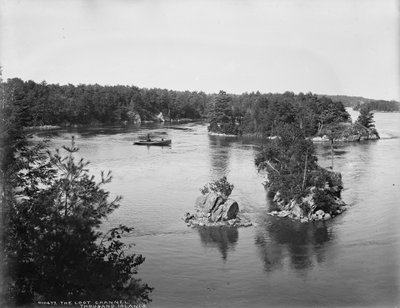 Le Canal perdu, Mille-Îles, c.1890-1901 - Detroit Publishing Co.